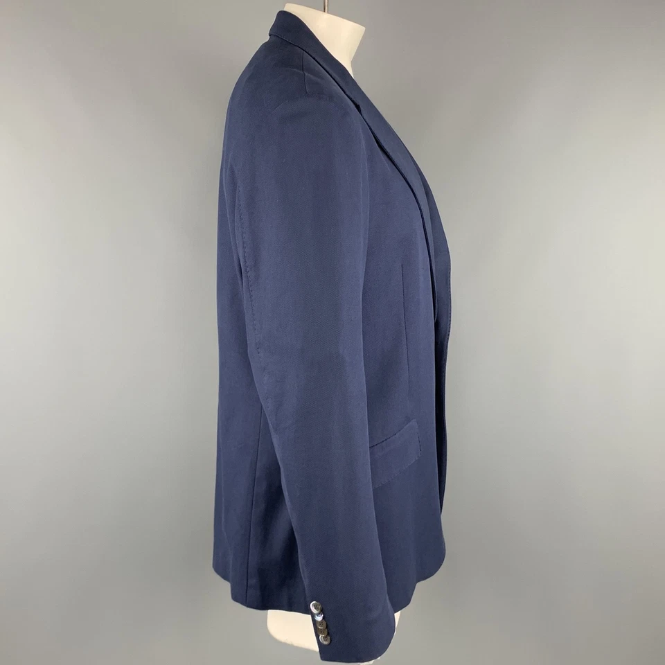 Blazer Chaqueta PAUL SMITH The Westbourne Talla 44 Azul Marino Tejido Algodón Foto 3 de 4