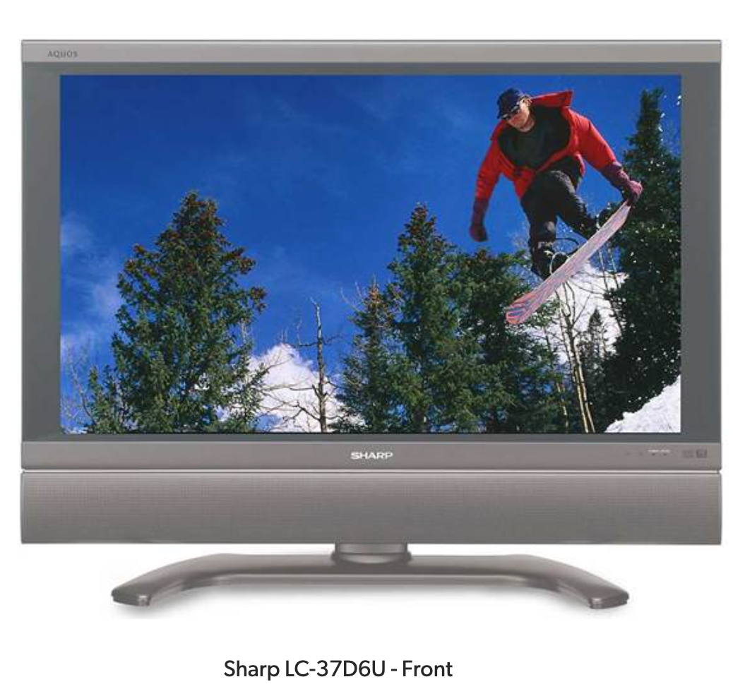 SHARP AQUOS LC-37EX6 37インチ液晶テレビ SHARP 液晶テレビ AQUOS 37
