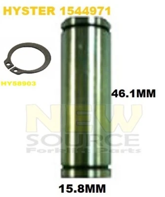 1544971 326498 HYSTER ALEX PIN 5800523-60 YALE WITH HY58903 SNAP RING