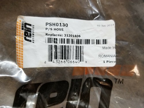 Brand New Power Steering Return Hose Fits 2003 2004 Volvo XC90 PSH0130 SAGINAW - Picture 8 of 9