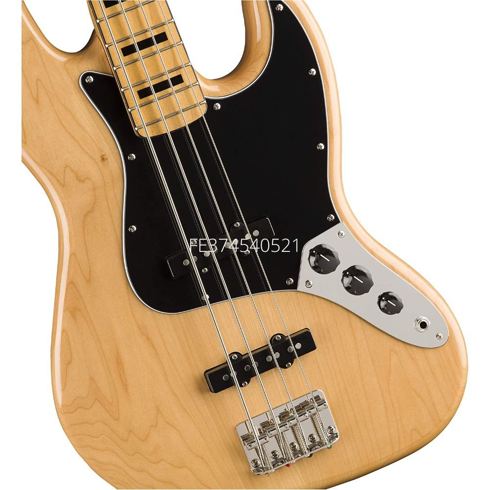 Squier by Fender Classic Vibe 70's Jazz Bass Guitar - Maple