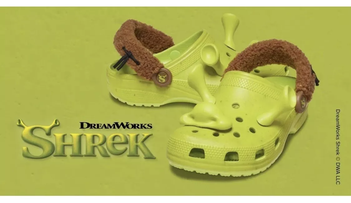 Crocs Clog x Shrek 9M/11W New In Hand