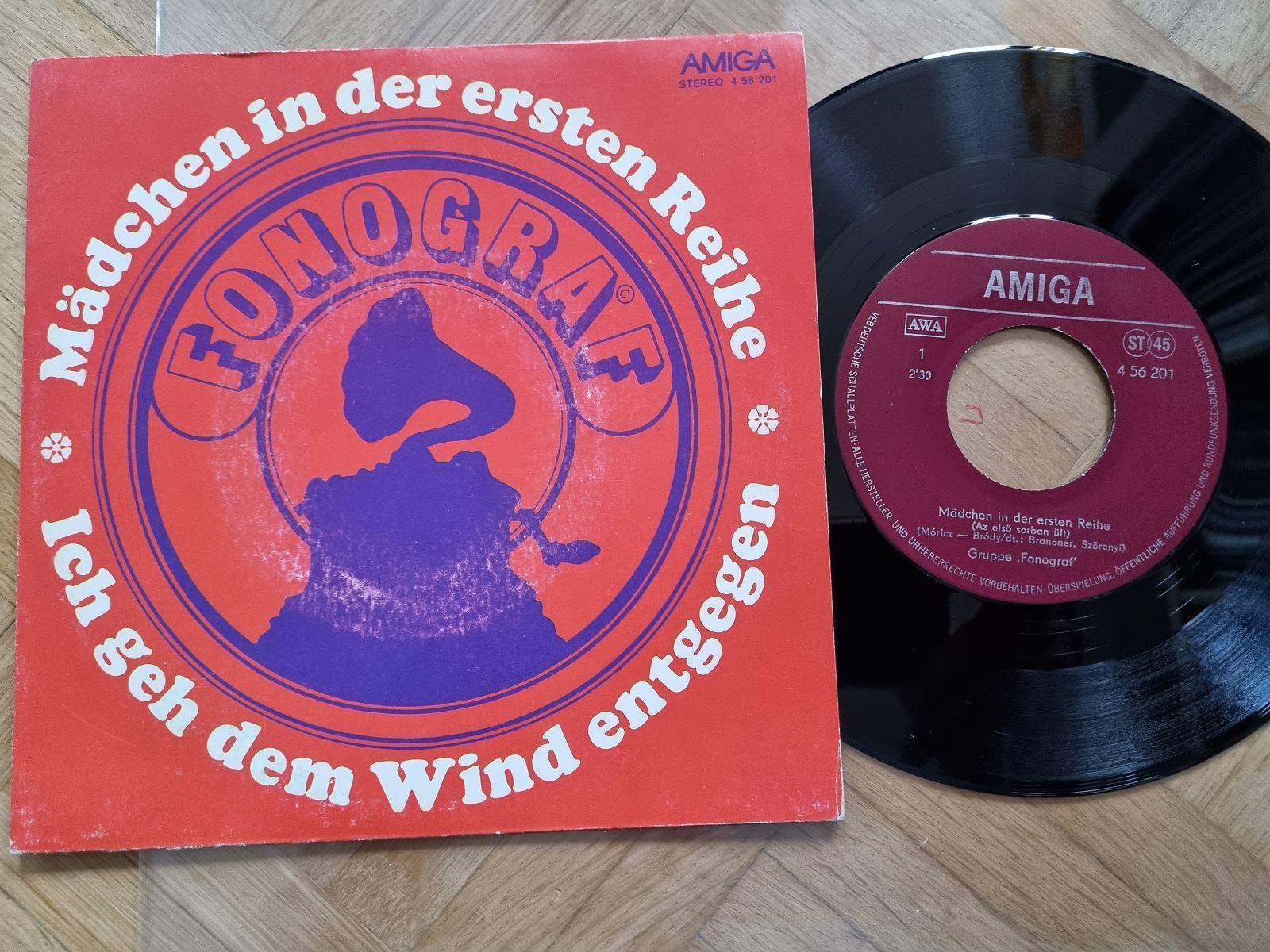 7"" Single Fonograf - Mädchen in der ersten Reihe Vinyl Amiga