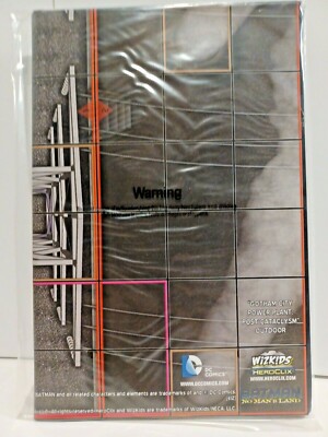 HEROCLIX GOTHAM CITY POWER PLANT / POST CATACLYSM Outdoor Map Sealed LE DC Batma