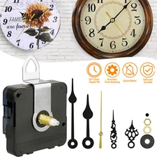 Quartz Wall Clock Movement Mechanism DIY Replacement Hands Repair Tool Parts Kit