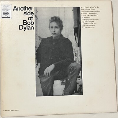 Bob Dylan   Another Side Of Bob Dylan Stereo Vinyl LP Record Album CS 8993