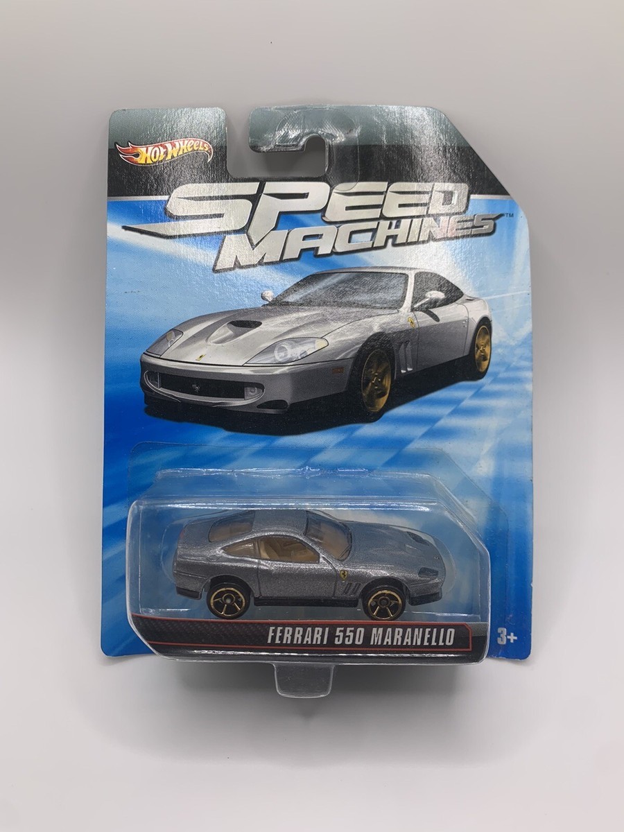 ミニカー Hot Wheels 550 Maranello 1996 1:18 Amazon.com: Ferrari 550 Maranello (Black w/ 5 Spoke Wheels