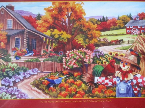 100 Piece N.Wernersbach Art Puzzle "Livin' in the Country" 10"x16" Suns Out - Picture 5 of 5