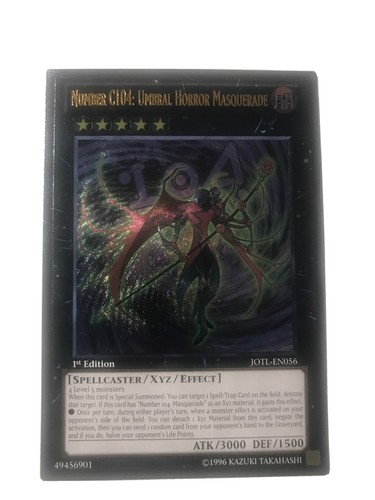 Yugioh JOTL-DE056 Nummer C104: Umbral Horror Maskerade Ultimate Rare 1. NM