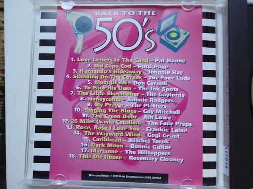 VARIOUS <> Back To The 50s - Golden Memories K-TEL <> VG+ (CD) - Bild 2 von 4