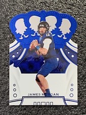 2020 Panini Chronicles Draft Picks Crown Royale Blue #41 James Morgan RC Jets