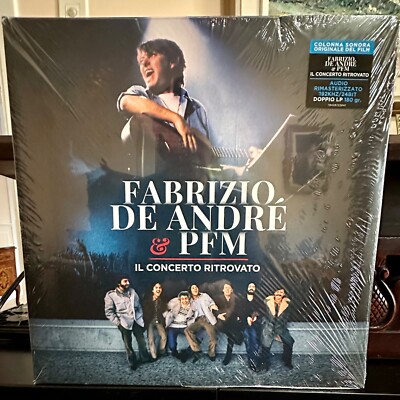 Fabrizio De André & Premiata Forneria Marconi    Il Concerto Ritrovato, VINYL