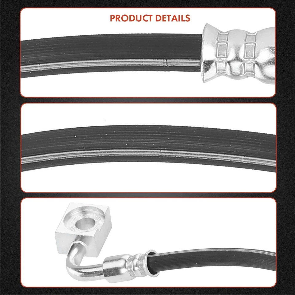 Manguera hidráulica de freno para Ford Taurus Lincoln Continental Mercury Sable trasera izquierda Foto 2 de 4