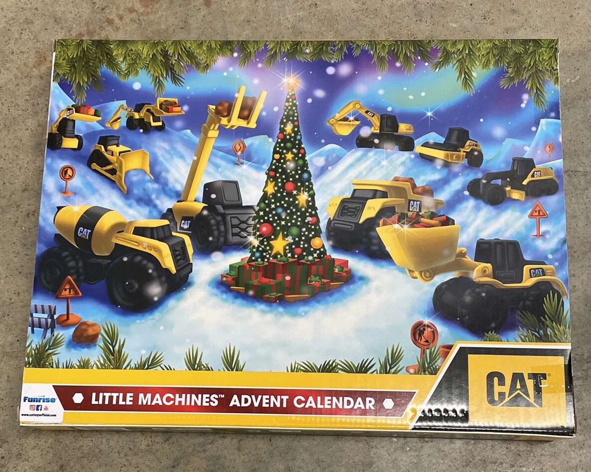CAT Caterpillar Advent Calendar 24 Days Little Machines Walmart Exclusive  *New” | eBay