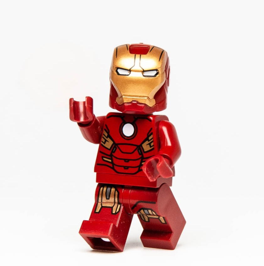 LEGO Minifigure Iron Man Mark 7 Armor (sh0231) 10721 6869 Avengers