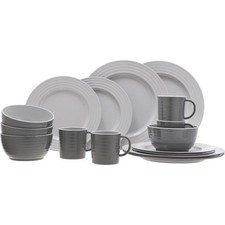 TRAVELLIFE Melamin Geschirr Set Palma Camping Glasierte Keramik Optik 16 teilig – Bild 6
