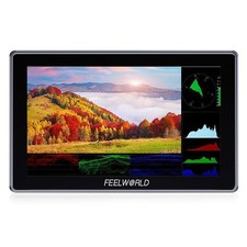 Feelworld H5 5.5" High-Bright Touchscreen Camera Field LED Monitor, Supports 4K