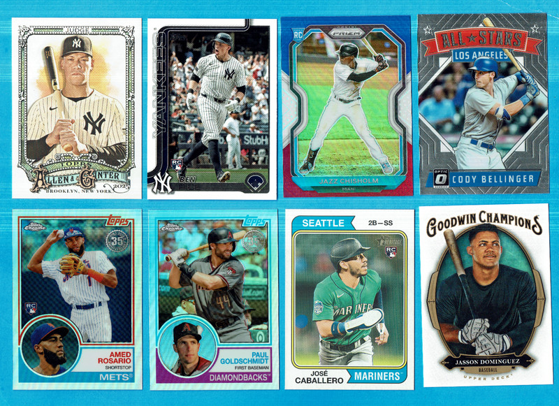 Aaron Judge, Ben Rice, Jazz Chisholm, Cody Bellinger, Amed Rosario....