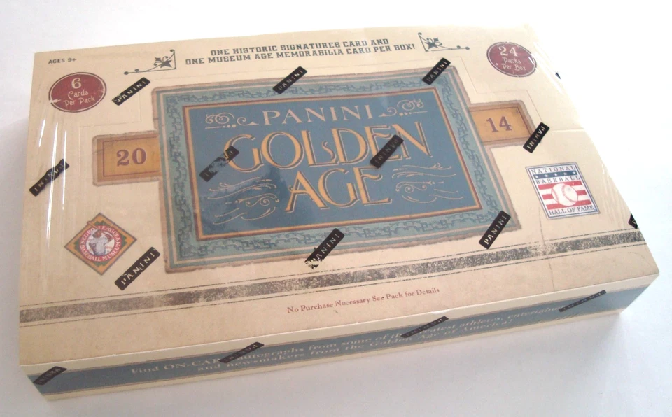 2014 Panini Golden Age Baseball Hobby Box - 1 Historic Auto & 1 Relic - Image 3 of 3