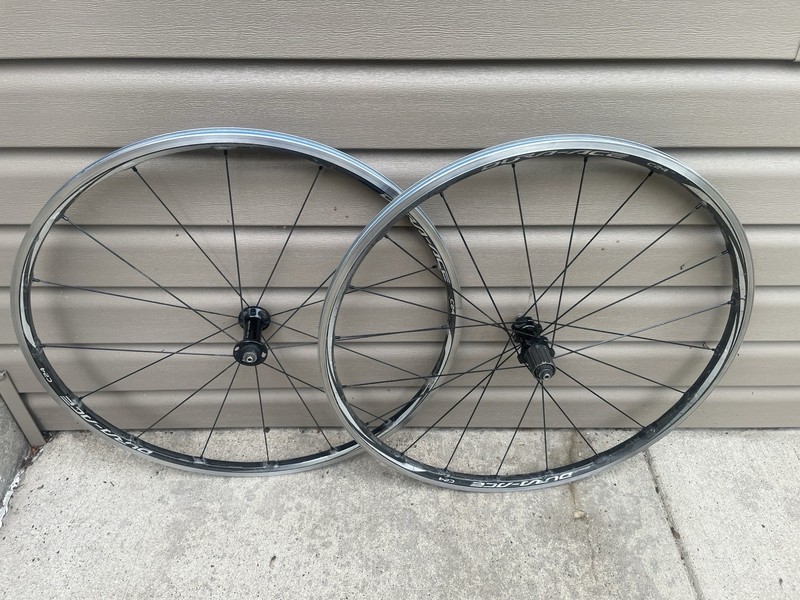 Shimano Dura Ace C24 Carbon Wheelset Road Touring Gravel 8, 9, 10, 11 Speed