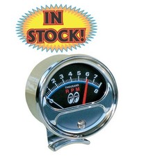Mooneyes Mpg5000tm - Moon 8000 Rpm Half-sweep Tachometer - Black Face Mooneyes Mpg5000tm - Moon 8000 Rpm Half-sweep Tachometer - Black Face