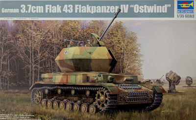 Trumpeter 01520 - 1:35  German 3.7cm Flak 43 Flakpanzer IV OSTWIND