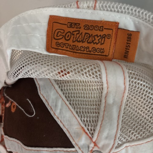 Cappello camionista vintage Dunkin' Donuts berretto da baseball schiena regolabile 2017 Cotapaxi - Foto 4 di 5