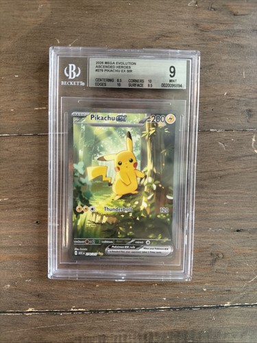 Pikachu EX 276/217 Ascended Heroes SIR BGS 9
