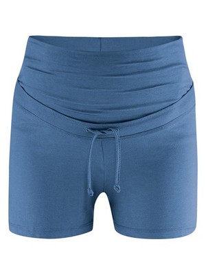 Bellybutton Maternity Damen Umstands-Pyjama-Shorts, Blau
