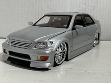 Jada Import Racer Lexus Is300 Silver 124 Diecast Model Car New No Box