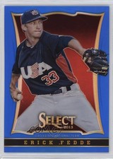 2013 Panini USA Baseball Box Set Select Blue Prizm Preview /199 Erick Fedde 3n3