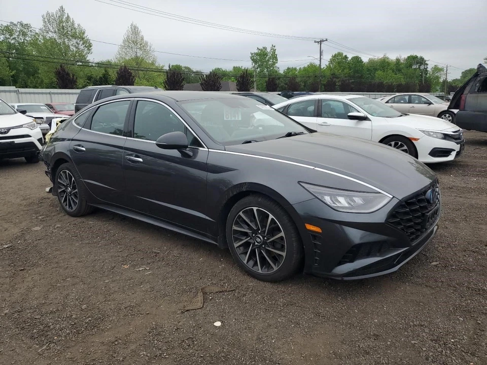 Driver Left Sun Visor Without Panoramic Roof Fits 20-23 SONATA 1998713 - Image 4 of 4