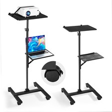 VEVOR Projector Stand 2 Shelves I-Beam Frame ...