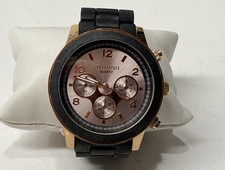 Reloj Mujer AEROPOSTALE Tono Oro Rosa y Negro