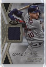 2020 Topps Tier One Tier One Relics 65/395 Yuli Gurriel #T1R-YG 05eu