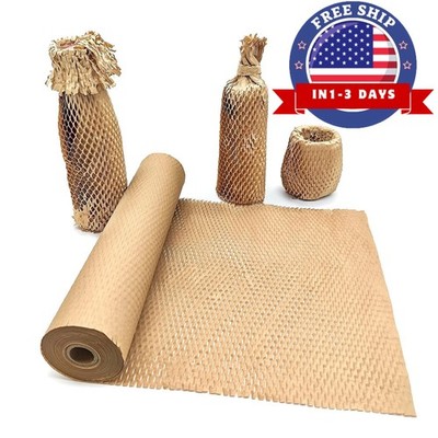 Papel de embalaje de panal sustituto de burbujas para mudanza y envio reciclable