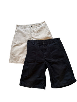 2 Levi Strauss & Co, Shorts, Größe: XL, Beige/Schwarz, Einfarbig, Denim, Herren