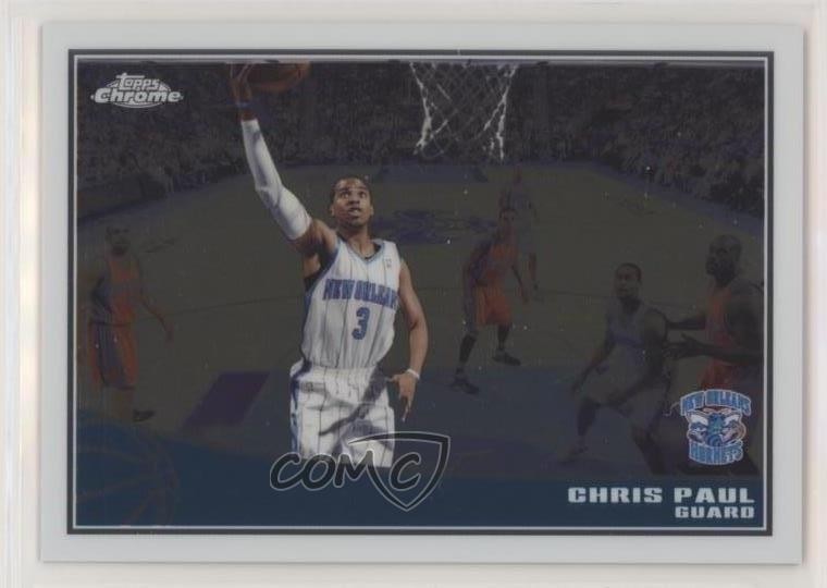 2009-10 Topps Chrome 189/999 Chris Paul #63 2w0