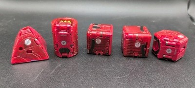 Bakugan GeoForge Battle Brawlers Macus Draganoids Lot Of 5 
