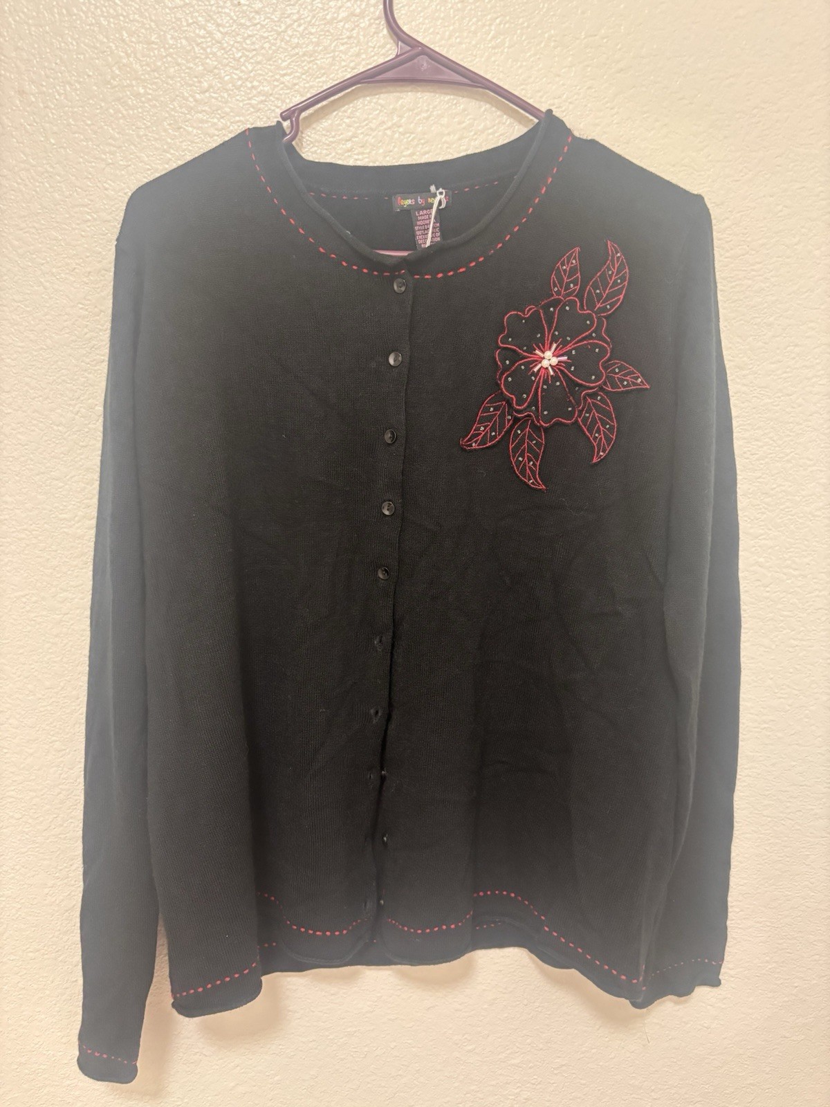 y2k floral button up shirt - image 1