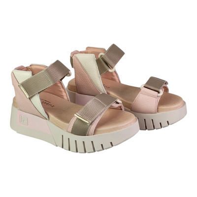 JOSE SAENZ 4200 Manuela Rosa Hielo Damen Sandale Plateau