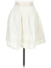 Rylee + Cru Women Ivory Casual Skirt L