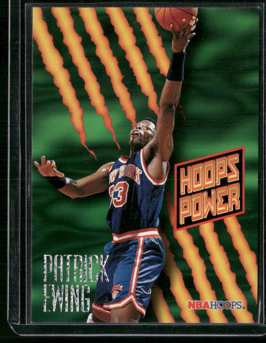1994-95 Hoops #PR-35 Patrick Ewing Hoops Power (Stat Power Ratings)