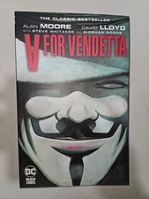 V For Vendetta Trade Paperback DC Comics Alan Moore Graphic Novel