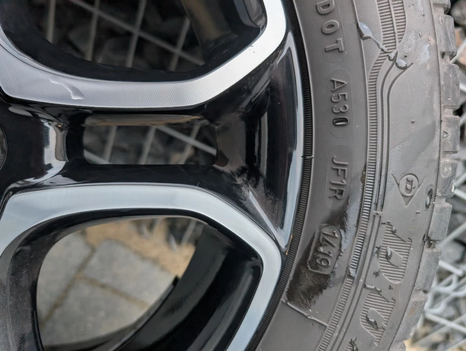 Smart Alufelgen Mit Bereifung 15 Zoll - Bild 4 von 4