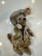 TY Attic Treasures Hogan the Safari Outback Tan Kangaroo 8” Stuffed Animal Toy