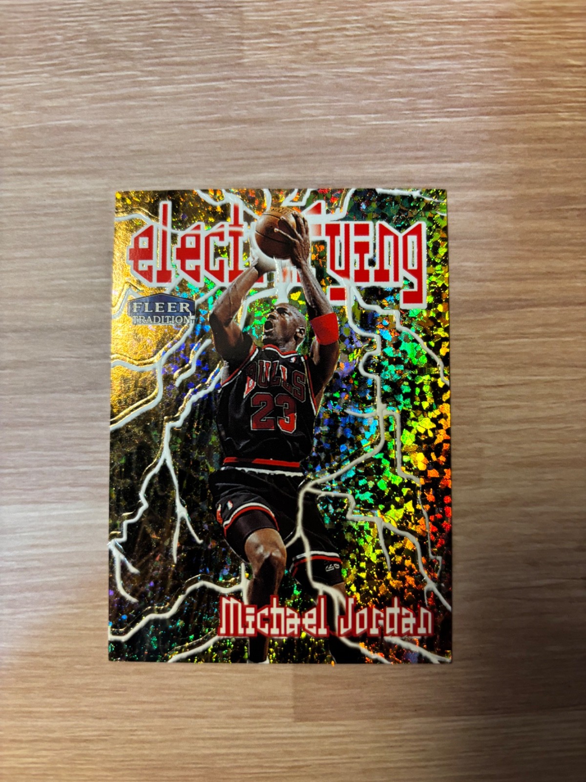 1998-99 Fleer Tradition - Electrifying Michael Jordan #6 E