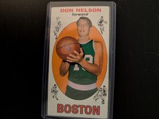 Don Nelson Topps 1969 #82 Rookie Card and Hall of Fame Inductee. rookie card picture