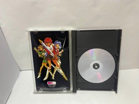 Magic Knight Rayearth (Sega Saturn, 1998) Cib With Stickers & Reg-Card