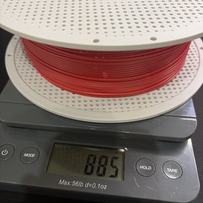 Bambu Lab Red PETG HF With Spool 880g